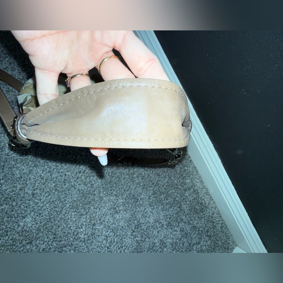 Coach signature tan op logo boho shoulder bag - Picture 2 of 15